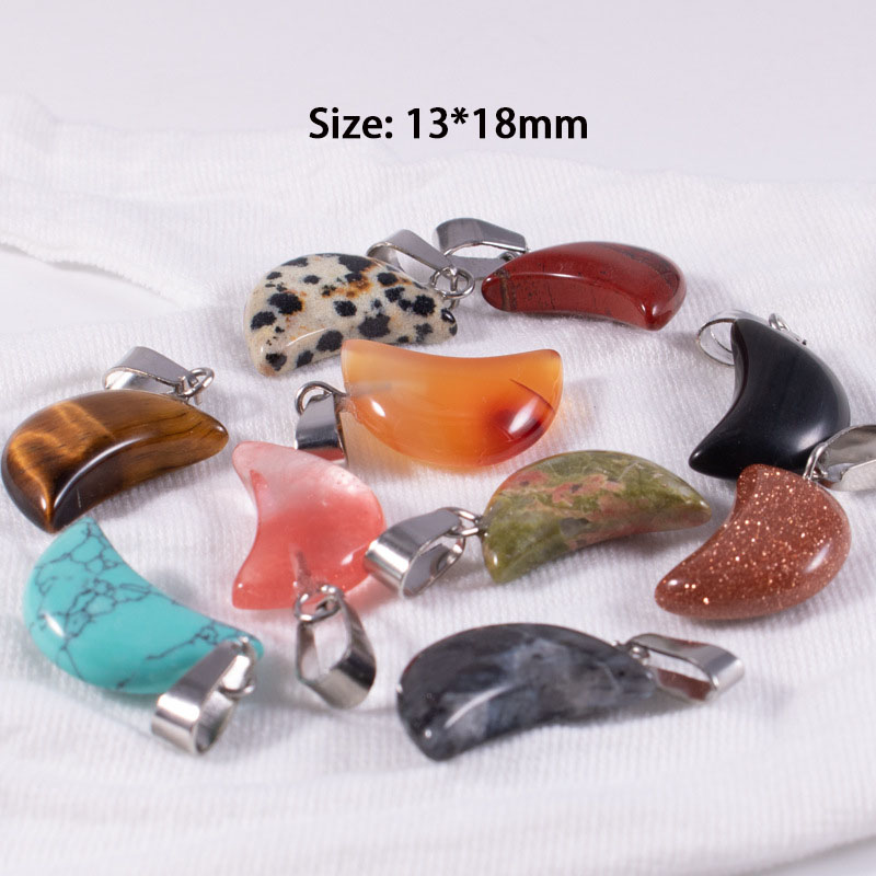 20 pz/borsa Collana con ciondo - Crystal Pendant Necklace Natural Stone recensione e prezzo