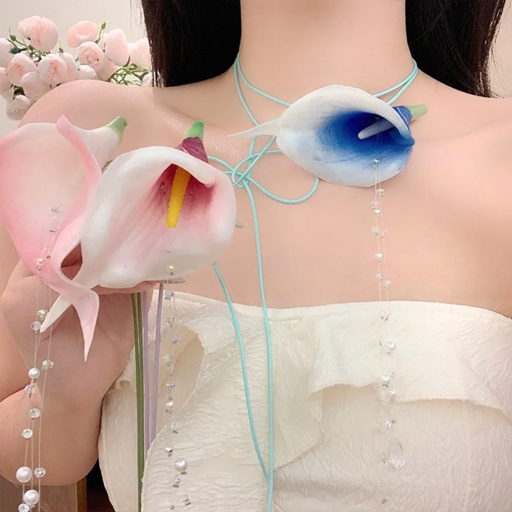Ciondolo con perline di giglio - Pearl Choker Necklace Vintage recensione e prezzo