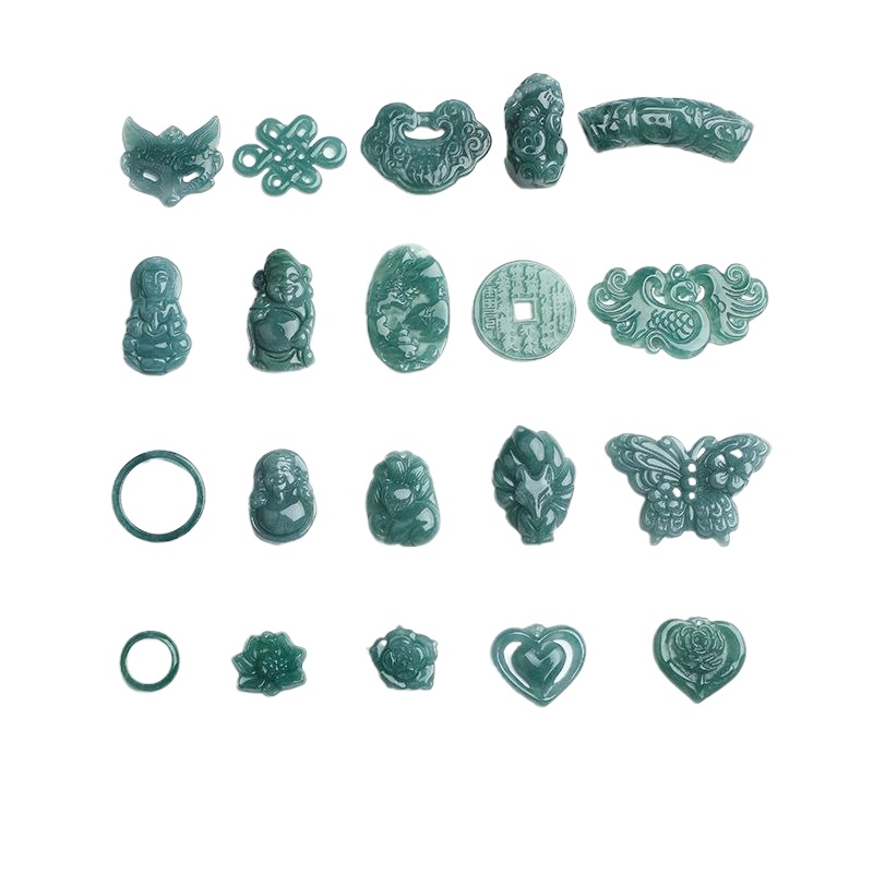 2 pezzi di giada naturale blu  - Earrings recensione e prezzo