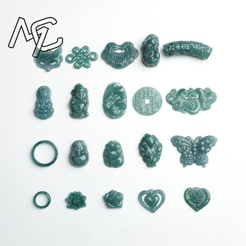 2 pezzi di giada naturale blu  - Earrings recensione e prezzo