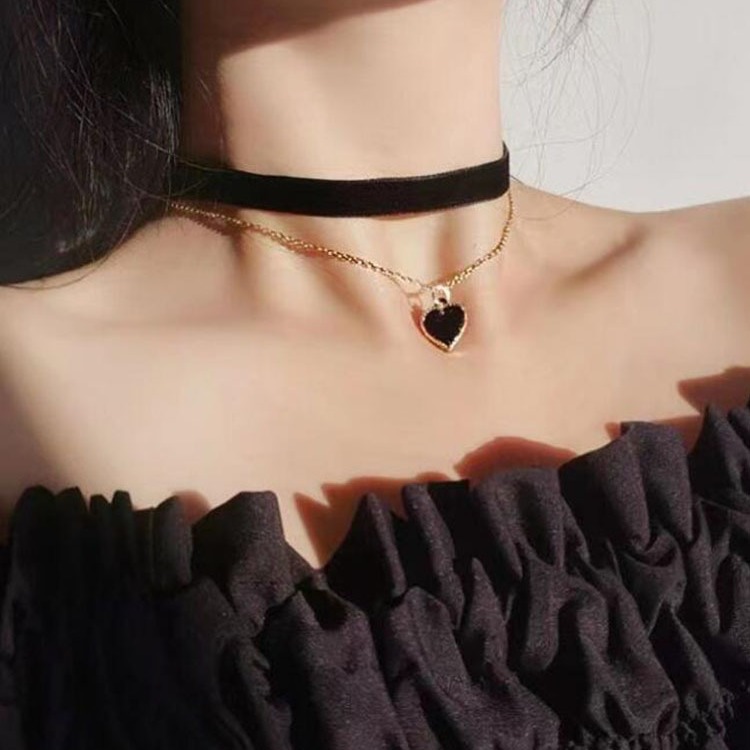 Collana girocollo romantica a  - Layered Pendant Necklace Aesthetic recensione e prezzo