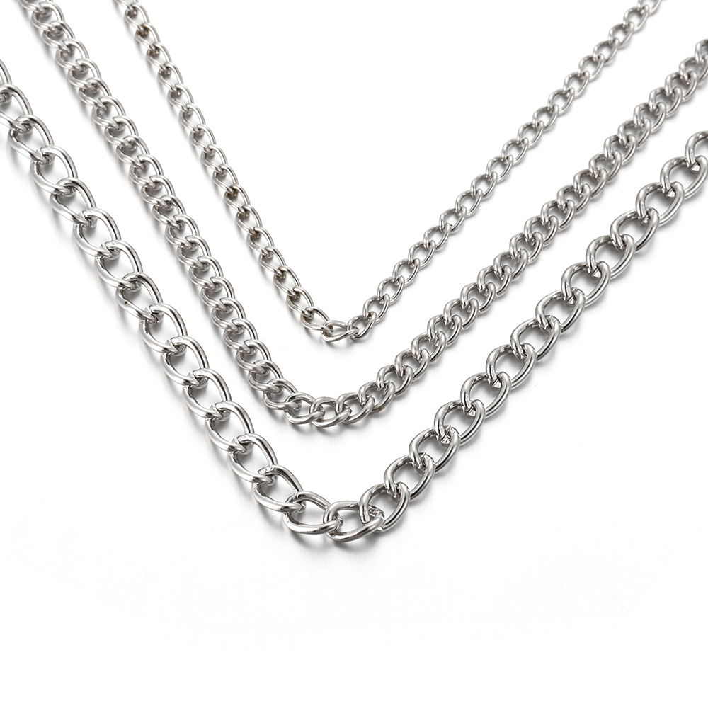 Catena Piatta Ovale in Metallo - Body Jewelry recensione e prezzo