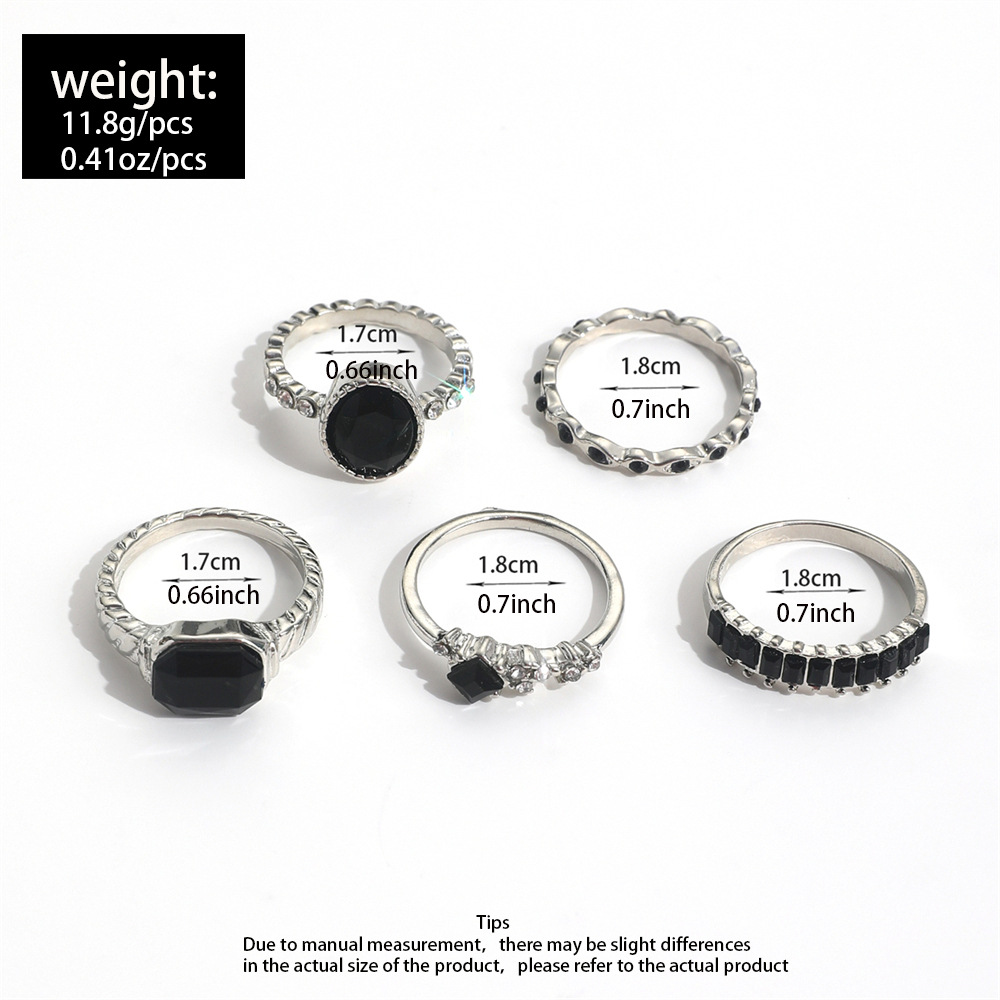 Set di anelli da donna con pie - Vintage Punk Knuckle Rings Set recensione e prezzo